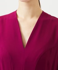 GBECD32800 Sybilla(シビラ) コクーンシルエットドレス ダークフューシャ