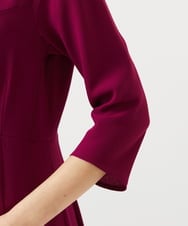 GBECD32800 Sybilla(シビラ) コクーンシルエットドレス ダークフューシャ