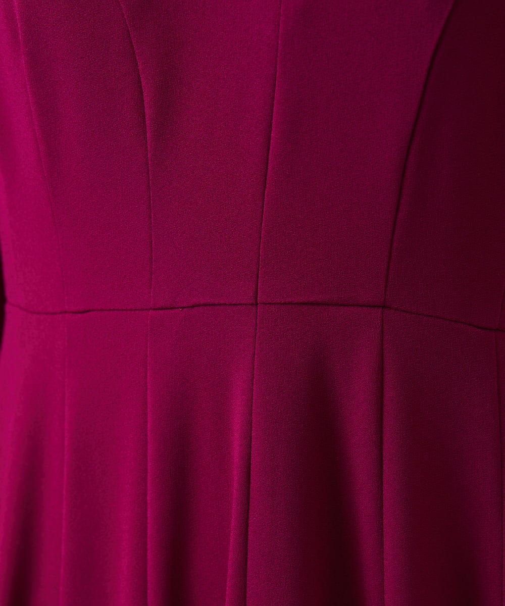 GBECD32800 Sybilla(シビラ) コクーンシルエットドレス ダークフューシャ