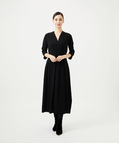 GBECD32800 Sybilla コクーンシルエットドレス