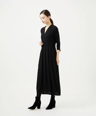 GBECD32800 Sybilla(シビラ) コクーンシルエットドレス ブラック