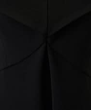 GBECD34900 Sybilla(シビラ) ワイドカラーVネックドレス ブラック