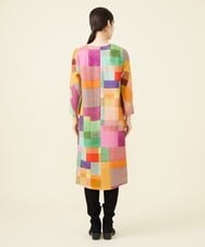GBECW28630 Sybilla(シビラ) マルチカラーブロックドレス マルチカラー