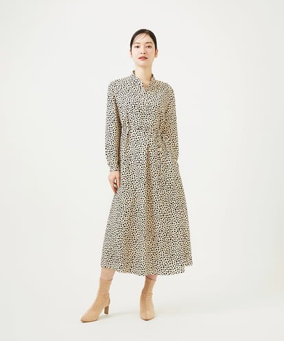 GBEEE03630 Sybilla ランダムドットプリントドレス