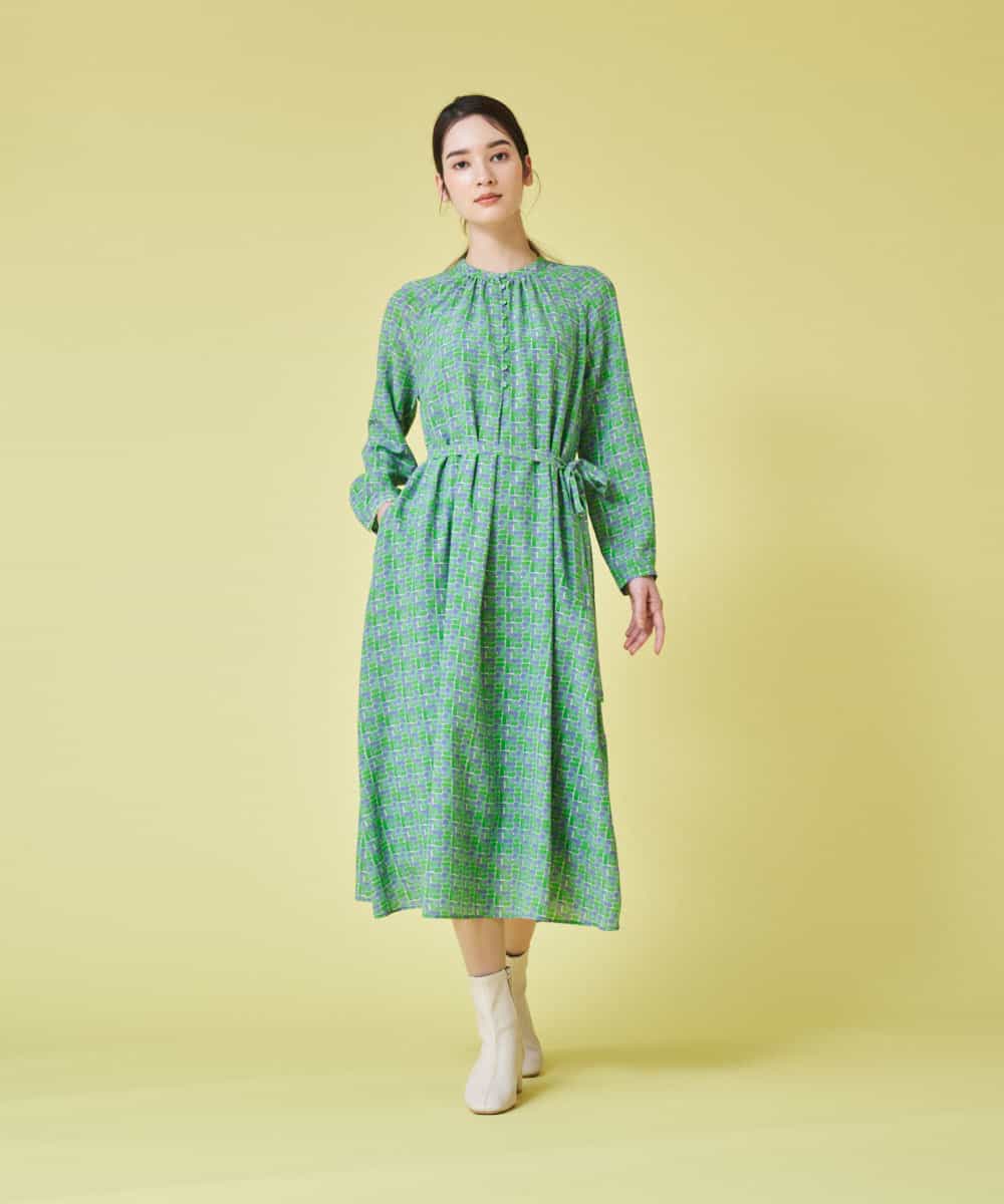 Sybilla シビラ バルドッサプリントワンピース イトキンオンラインストア