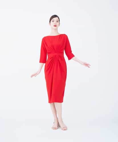 GBEEN49590  【ドラマ着用】【sybilla the dress】センタータックデザインドレス