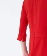 GBEEN49590 Sybilla(シビラ) 【ドラマ着用】【sybilla the dress】センタータックデザインドレス レッド