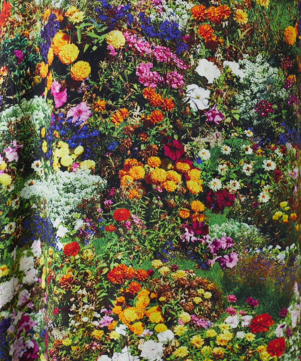 マリーゴールドガーデンプリントワンピース ドレス Sybilla シビラ イトキンオンラインストア