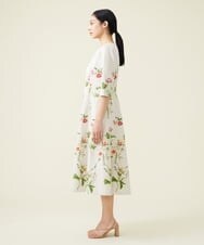 GBEET02990 Sybilla(シビラ) ピオニーエンブロイダリーワンピース ベージュ