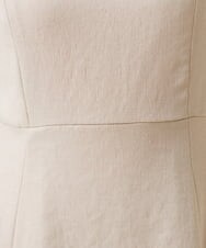 GBEET10500 Sybilla(シビラ) トリアセストレッチワンピース ベージュ