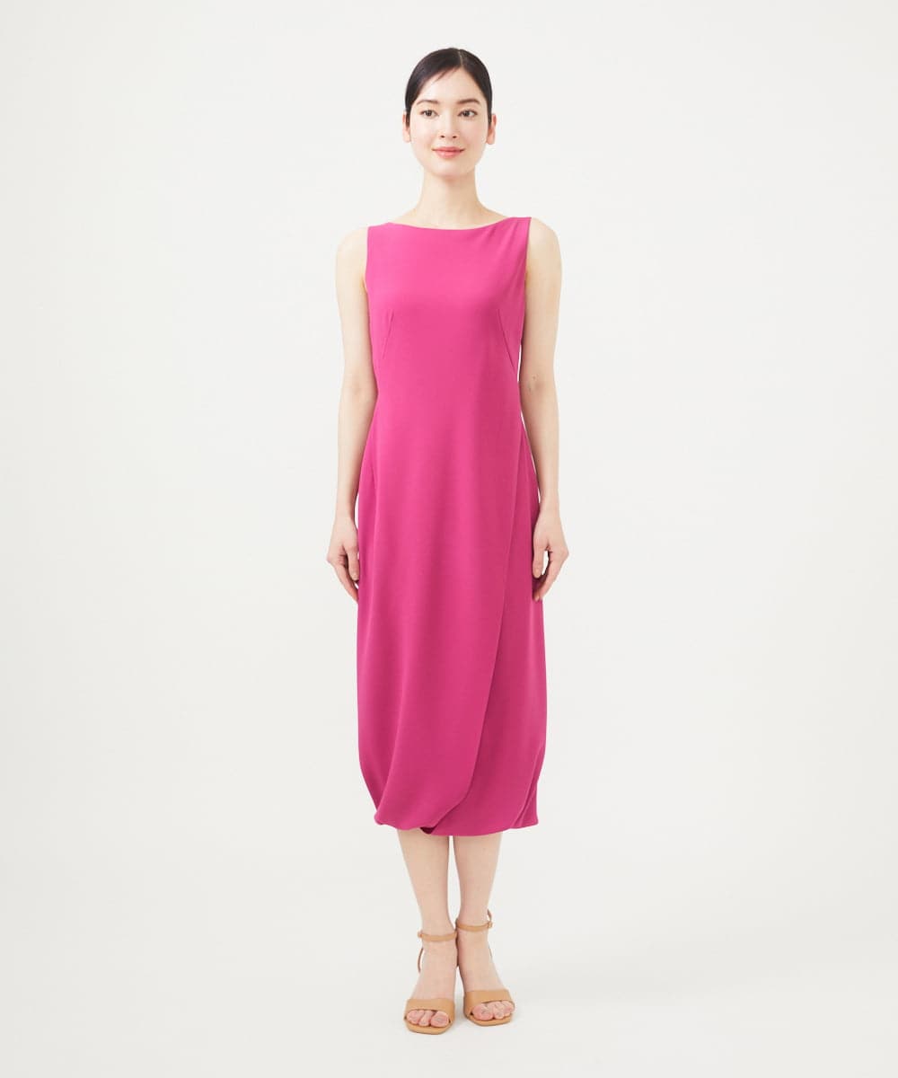 GBEGA02700 Sybilla(シビラ) 【SMART DRESS】チューリップヘムドレス ピンク