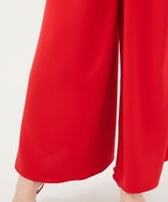 GBEGA03790 Sybilla(シビラ) 【SMART DRESS】フロントタックジャンプスーツ レッド