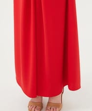 GBEGA03790 Sybilla(シビラ) 【SMART DRESS】フロントタックジャンプスーツ レッド