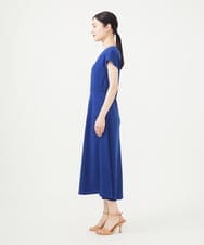 GBEGA04690 Sybilla(シビラ) 【SMART DRESS】Vネックドレス ブルー