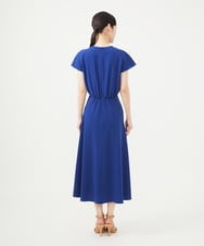GBEGA04690 Sybilla(シビラ) 【SMART DRESS】Vネックドレス ブルー