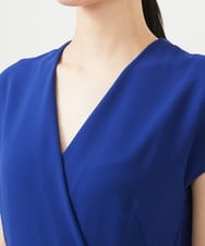 GBEGA04690 Sybilla(シビラ) 【SMART DRESS】Vネックドレス ブルー