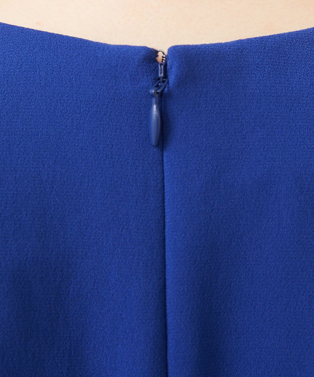 GBEGA04690 Sybilla(シビラ) 【SMART DRESS】Vネックドレス ブルー