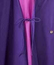 GBEGA58590 Sybilla(シビラ) 【SMART DRESS】オフカラーアメリカンスリーブドレス パープル