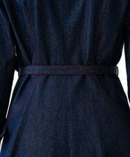 GBEGD06600 Sybilla(シビラ) ステッチデニムドレス ネイビー