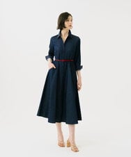 GBEGD06600 Sybilla(シビラ) ステッチデニムドレス ネイビー