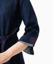 GBEGD06600 Sybilla(シビラ) ステッチデニムドレス ネイビー