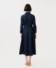 GBEGD06600 Sybilla(シビラ) ステッチデニムドレス ネイビー