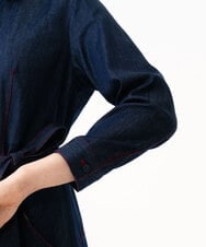 GBEGD06600 Sybilla(シビラ) ステッチデニムドレス ネイビー