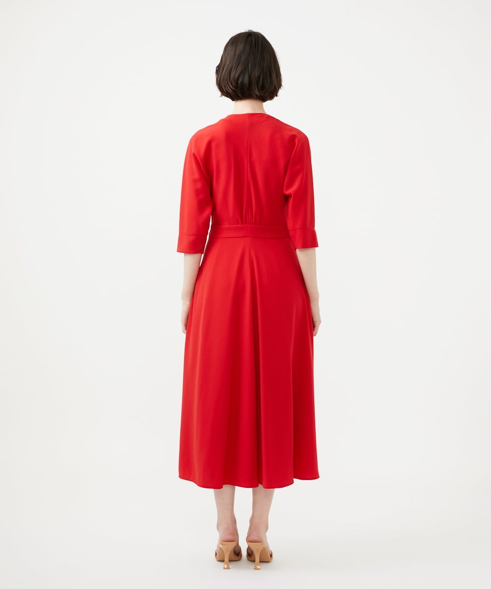 GBEGD35700 Sybilla(シビラ) 2ポケットドレス レッド