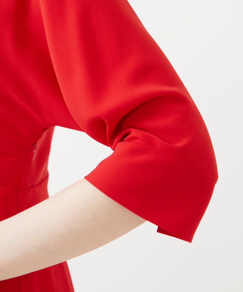 GBEGD35700 Sybilla(シビラ) 2ポケットドレス レッド