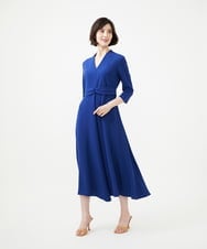 GBEGD36700 Sybilla(シビラ) ウエストベルトドレス ブルー