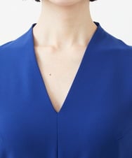 GBEGD36700 Sybilla(シビラ) ウエストベルトドレス ブルー