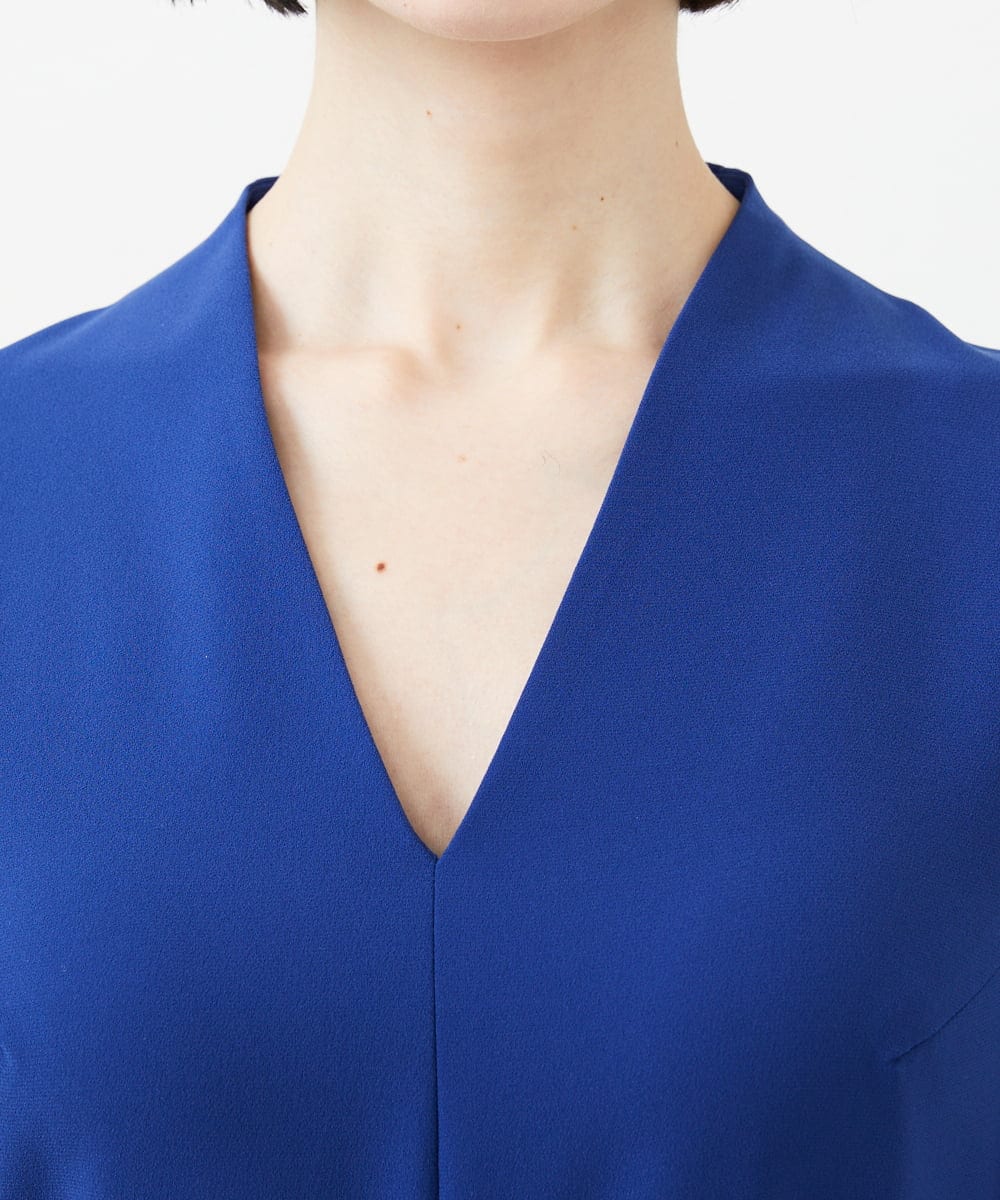 GBEGD36700 Sybilla(シビラ) ウエストベルトドレス ブルー