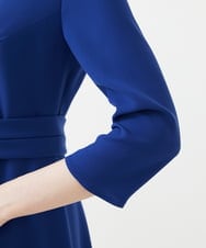 GBEGD36700 Sybilla(シビラ) ウエストベルトドレス ブルー