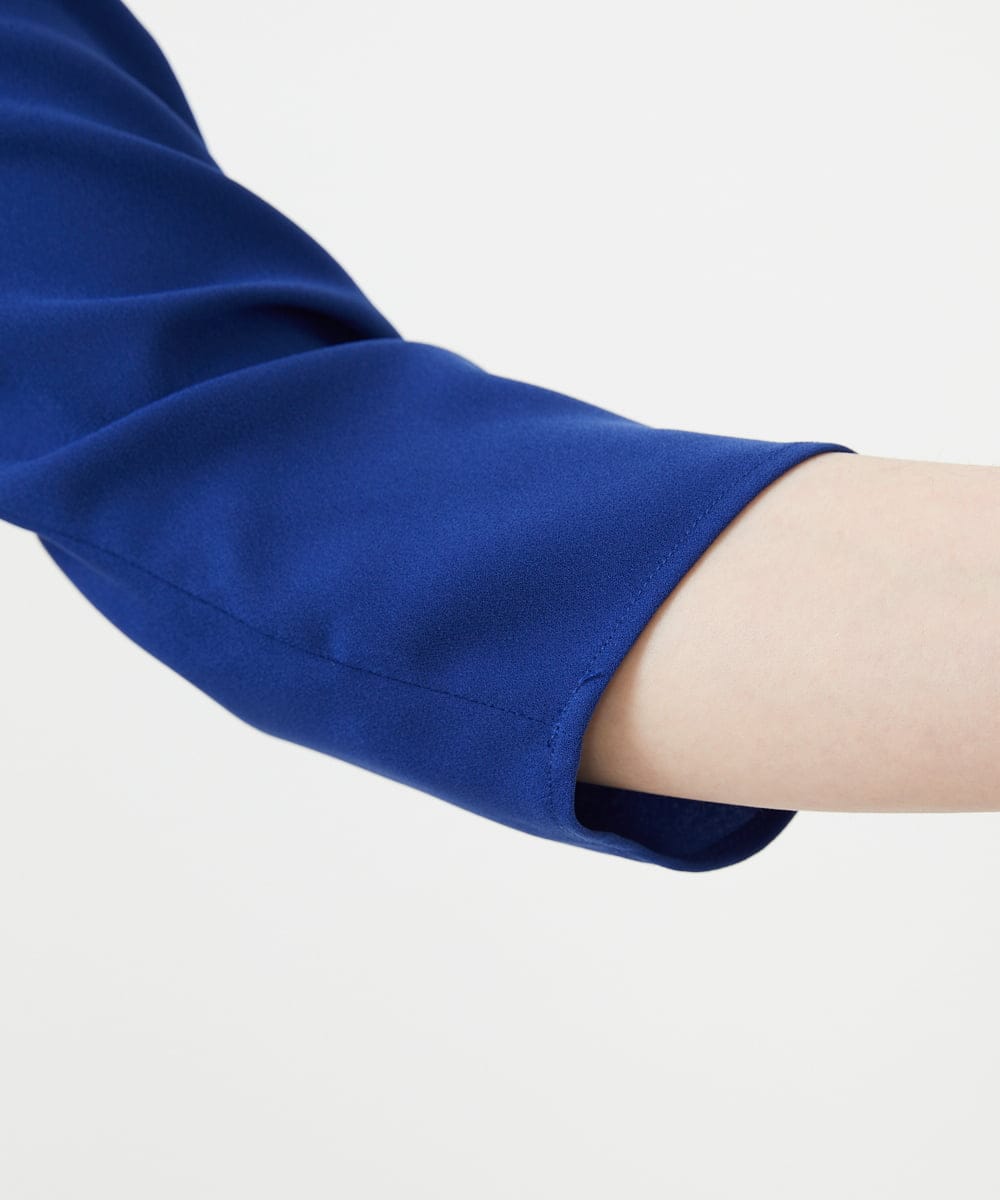 GBEGD36700 Sybilla(シビラ) ウエストベルトドレス ブルー