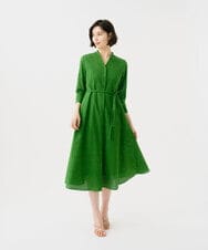 GBEGD45600 Sybilla(シビラ) アイレットレースドレス グリーン