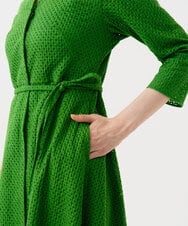 GBEGD45600 Sybilla(シビラ) アイレットレースドレス グリーン