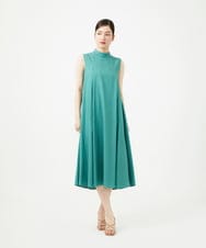 GBEGE30500 Sybilla(シビラ) ボトルネックテントラインドレス ターコイズグリーン