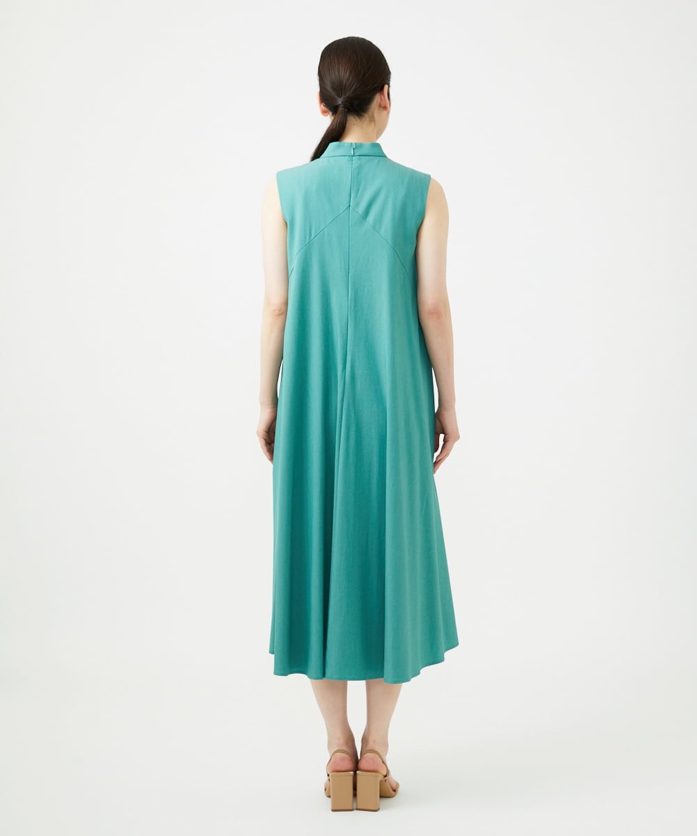 GBEGE30500 Sybilla(シビラ) ボトルネックテントラインドレス ターコイズグリーン