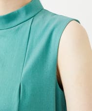 GBEGE30500 Sybilla(シビラ) ボトルネックテントラインドレス ターコイズグリーン