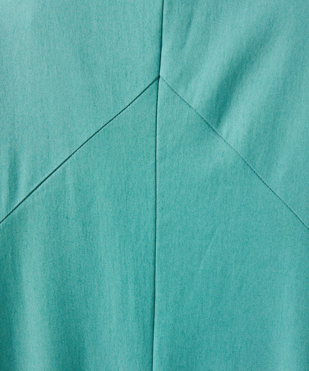 GBEGE30500 Sybilla(シビラ) ボトルネックテントラインドレス ターコイズグリーン