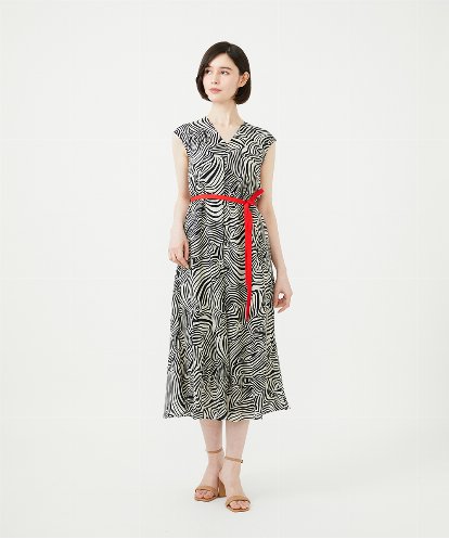 GBEGF08630 Sybilla ゼブラプリントドレス