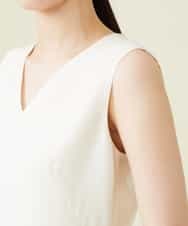 GBEGQ13600 Sybilla(シビラ) ランドスケープ刺繍ドレス アイボリー