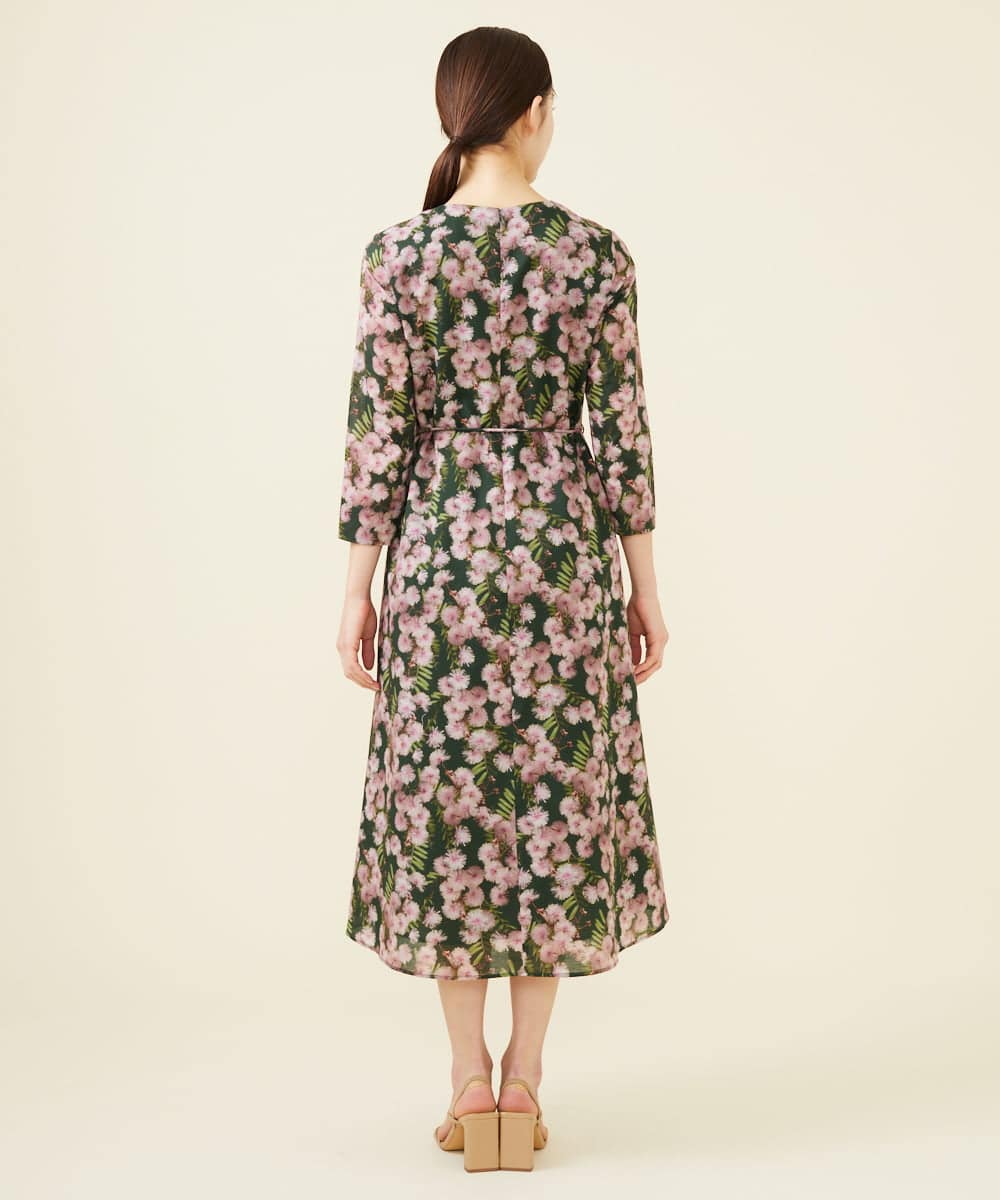 ピンクワトルプリントドレス(ワンピース) | Sybilla(シビラ)｜イトキン  