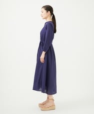 GBEHA39500 Sybilla(シビラ) 【INDIA】フラワー刺繍ドレス ネイビー