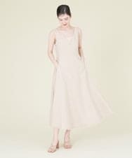 GBEHP25500 Sybilla(シビラ) ノースリーブリネンワンピース ベージュ