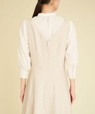GBEHP25500 Sybilla(シビラ) ノースリーブリネンワンピース ベージュ