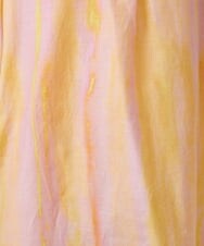 GBEHS86500 Sybilla(シビラ) コットンシルクプリントカフタンドレス オレンジ