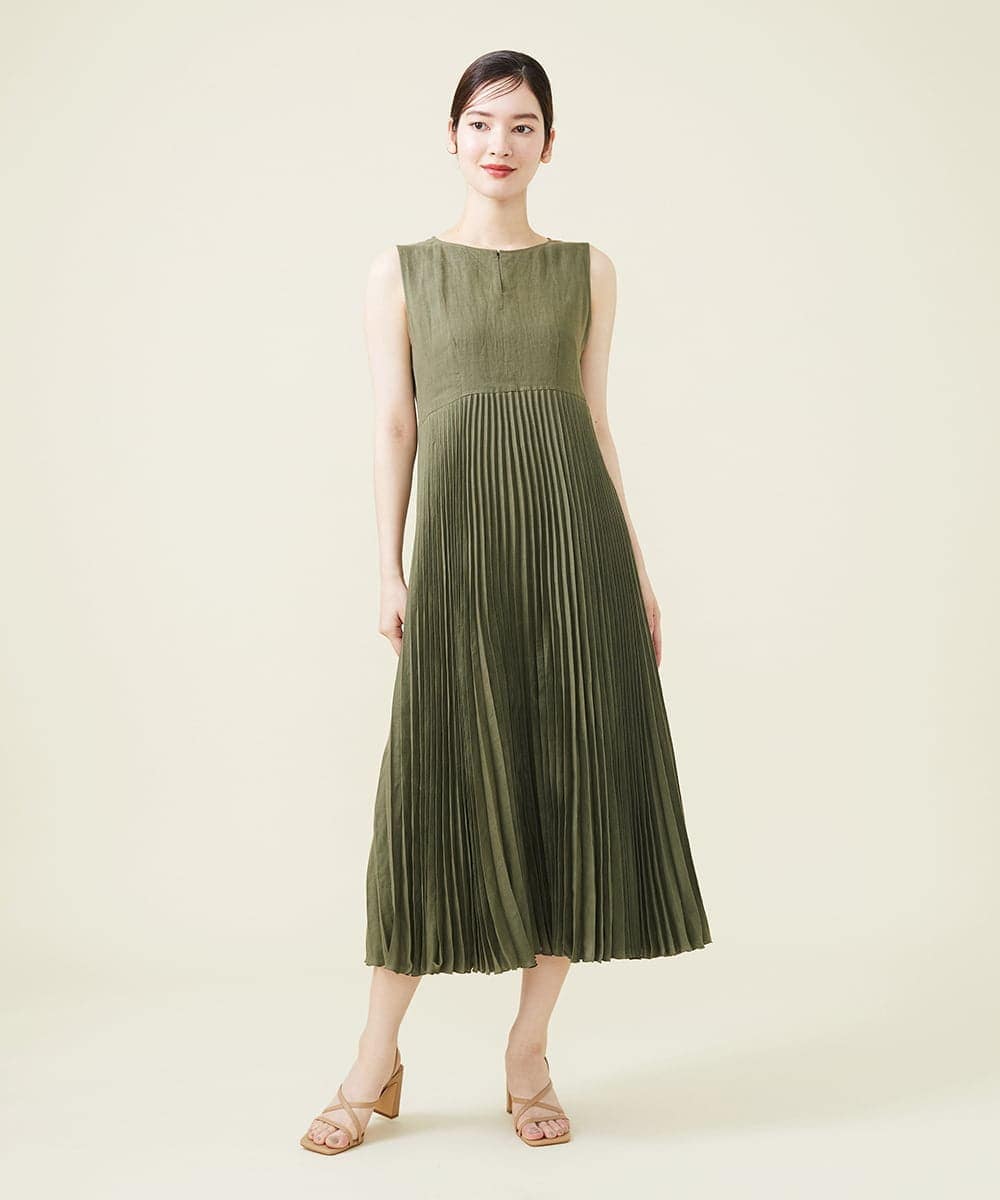 maison シルクリネンスリットコート  38