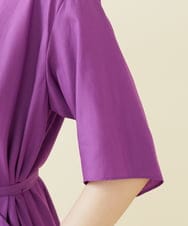 GBEHV48590 Sybilla(シビラ) 【ドラマ着用】タックラップドレス ライトパープル