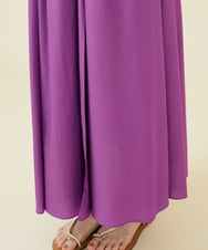 GBEHV48590 Sybilla(シビラ) 【ドラマ着用】タックラップドレス ライトパープル